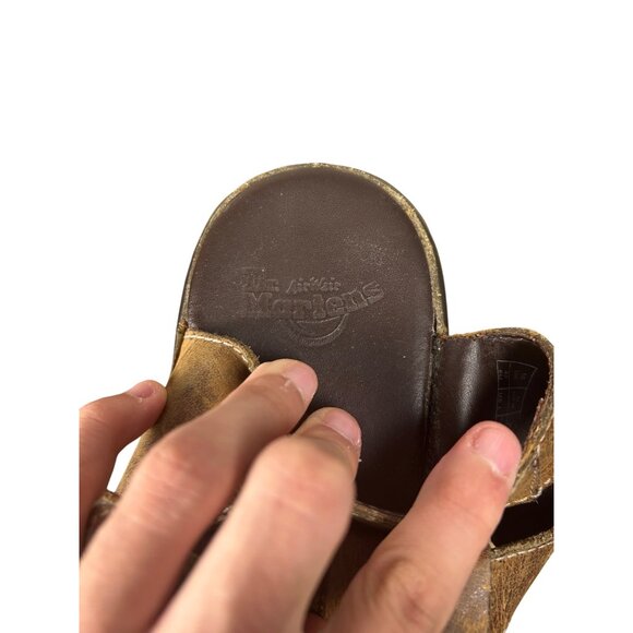 Dr. Martens Brown Leather Fisherman Sandals Mens Size 11 Casual Summer Footwear - Picture 2 of 5